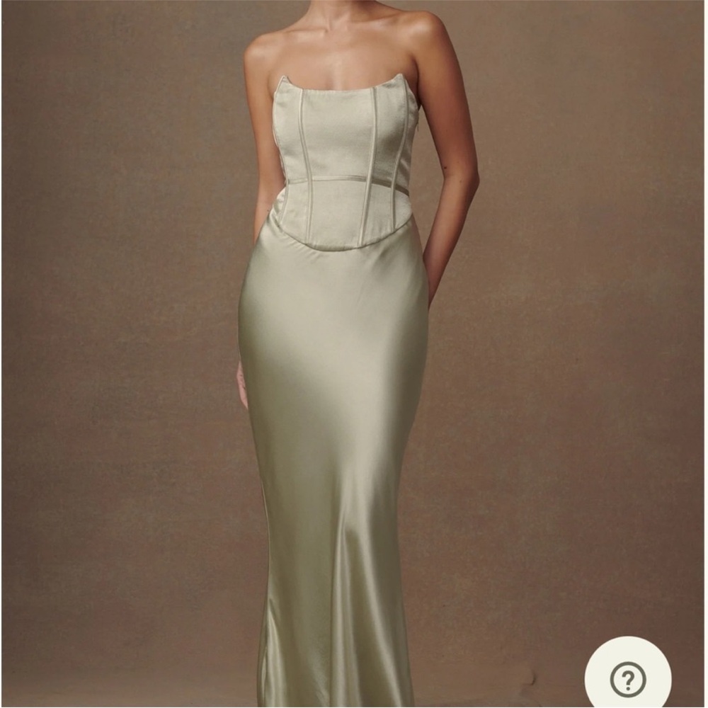 Meshki Harlow Satin gown